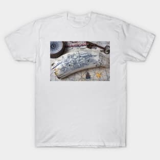 Scrimshaw Men Firing A Canon T-Shirt